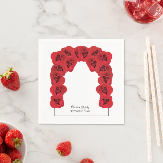 Red Roses Wedding Servet (Insitu)