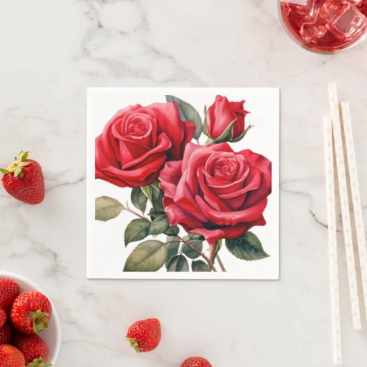 Red Roses Wedding Servet (Insitu)