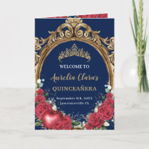 Red Roses White Quinceañera Order of Events