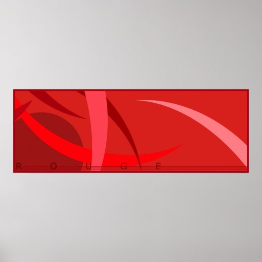 red rouge poster (Voorkant)