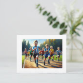 Red Rover, Briefkaart (Staand voorkant)