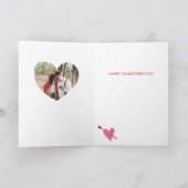 Red Roze onze spullen zijn Love Stuff Valentijnsda Feestdagen Kaart (Binnen)