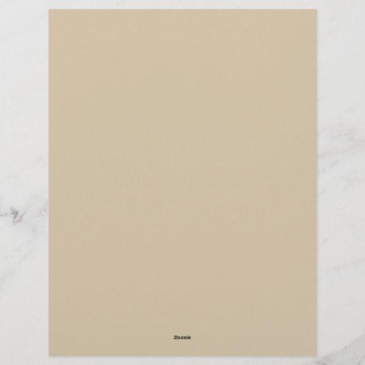 Red Ruby Goth Stationery Paper Briefhoofd (Achterkant)