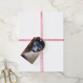 Red Ruffed Lemur Cadeaulabel (Met Touw)