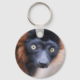 Red Ruffed Lemur Sleutelhanger