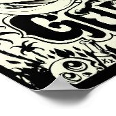 Red Rum Gorilla Poster (Hoek)