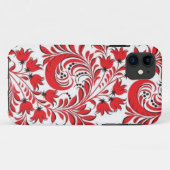 Red Russian Khokhloma Case-Mate iPhone Case (Achterkant (horizontaal))