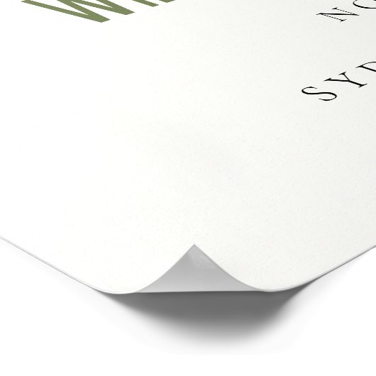 Red Rust Farm Animals Tractor Kind Verjaardag Welk Poster (Hoek)