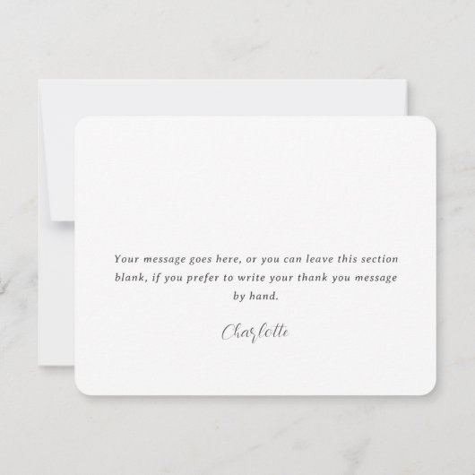 Red Rustic Wood Wedding Shower Birthday Bedankkaart (Achterkant)