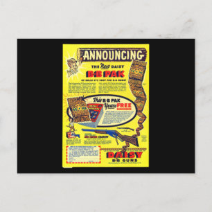 Red Ryder BB Pistool 50 Comic Book BB Sale Briefkaart