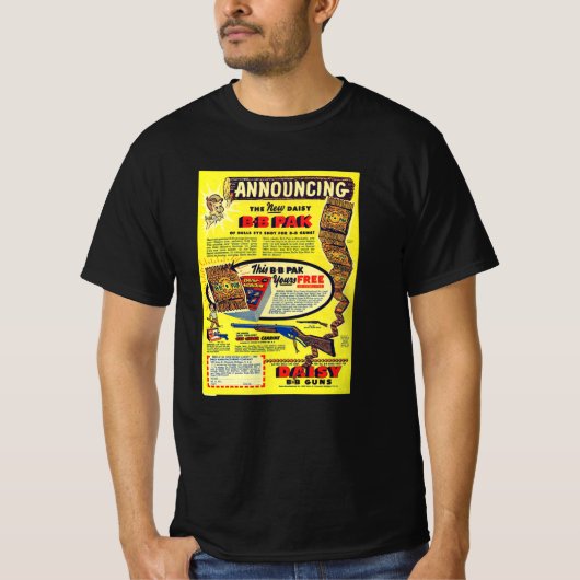 Red Ryder BB Pistool 50 Comic Book BB Sale T-shirt (Voorkant)