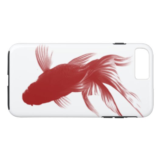 Red Ryukin Goldfish Case-Mate iPhone Case (Achterkant (Horizontaal))