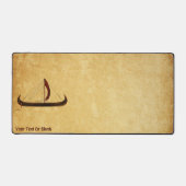 Red Sail Vikingschip Bureaumat (Voorkant)