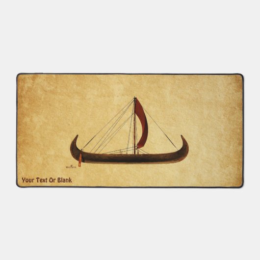 Red Sail Vikingschip Bureaumat (Voorkant)