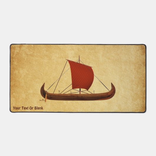 Red Sail Vikingschip II Bureaumat (Voorkant)