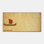 Red Sail Vikingschip II Bureaumat (Voorkant)