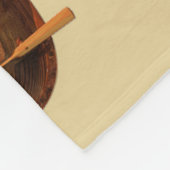 Red Sail Vikingschip II Fleece Deken (Hoek)