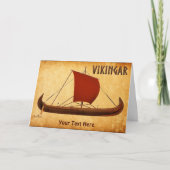 Red Sail Vikingschip II Kaart (Voorkant)