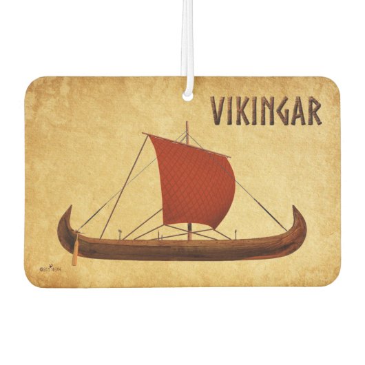 Red Sail Vikingschip II Luchtverfrisser (Voorkant)
