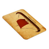 Red Sail Vikingschip II Magneet (Rechterzijde)