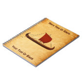 Red Sail Vikingschip II Notitieboek (Linkerzijde)