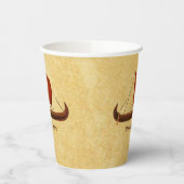 Red Sail Vikingschip II Papieren Bekers (Links)