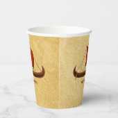 Red Sail Vikingschip II Papieren Bekers (Rechts)