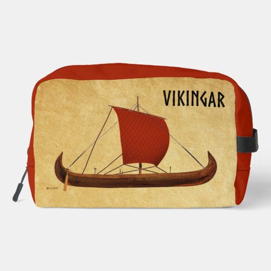 Red Sail Vikingschip II Toilettasje (Achterkant)