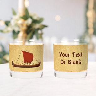 Red Sail Vikingschip II Whisky Glas