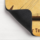 Red Sail Vikingschip Muismat (Hoek)