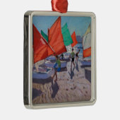 Red Sails Royan Frankrijk Metalen Ornament (Rechts)