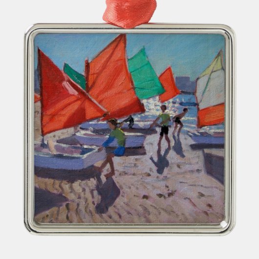 Red Sails Royan Frankrijk Metalen Ornament (Voorkant)