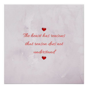 Red Saint Valentijnsdag Poster