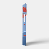 Red Sakura Kokeshi Doll - Cute Geisha Girl Case-Mate iPhone Case (Achterkant / Rechts)