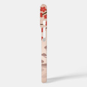 Red Sakura Kokeshi Doll - Japanese Geisha Case-Mate iPhone Case (Achterkant / Links)