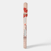 Red Sakura Kokeshi Doll - Japanese Geisha Case-Mate iPhone Case (Achterkant / Rechts)