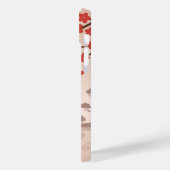 Red Sakura Kokeshi Doll - Japanse Geisha Case-Mate iPhone Case (Achterkant / Links)