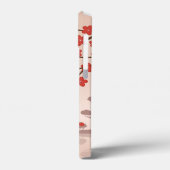 Red Sakura Kokeshi Doll - Japanse Geisha Case-Mate iPhone Case (Achterkant / Links)