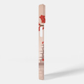 Red Sakura Kokeshi Doll - Japanse Geisha Case-Mate iPhone Case (Achterkant / Rechts)