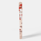 Red Sakura Kokeshi Doll - Japanse Geisha Case-Mate iPhone Case (Achterkant / Links)