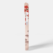 Red Sakura Kokeshi Doll - Japanse Geisha Case-Mate iPhone Case (Achterkant / Links)