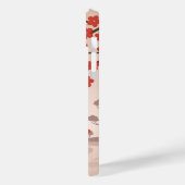 Red Sakura Kokeshi Doll - Japanse Geisha Case-Mate iPhone Case (Achterkant / Links)