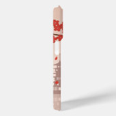 Red Sakura Kokeshi Doll - Japanse Geisha Case-Mate iPhone Case (Achterkant / Rechts)