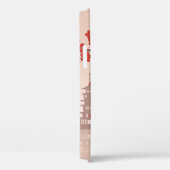 Red Sakura Kokeshi Doll - Japanse Geisha Case-Mate iPhone Case (Achterkant / Rechts)