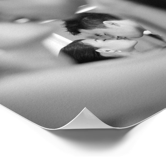 Red Sakuras & Double Happiness 2 Wedding Poster (Hoek)