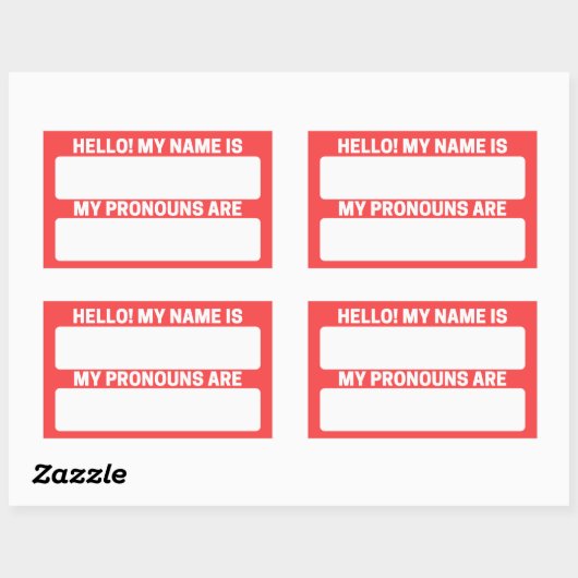 Red Salsa Name & Pronoun Labels (Vel)