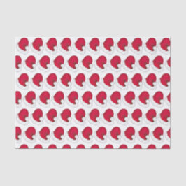 Red Santa Claus Pet Merry Kerstmis Holiday Tissuepapier