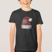 Red Santa Hat Boys T-shirt (Voorkant)