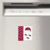 Red Santa Hat Magneet (Insitu (Vaatwasser))