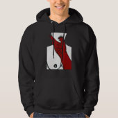 Red Satan Hand Bad Nun Hoodie (Voorkant)